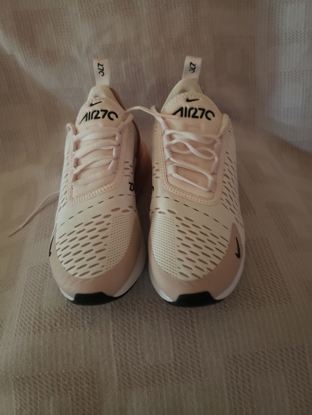 Nike Air270 Pink and White Shoes